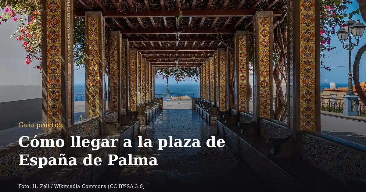 Cómo llegar a la plaza de España de Palma